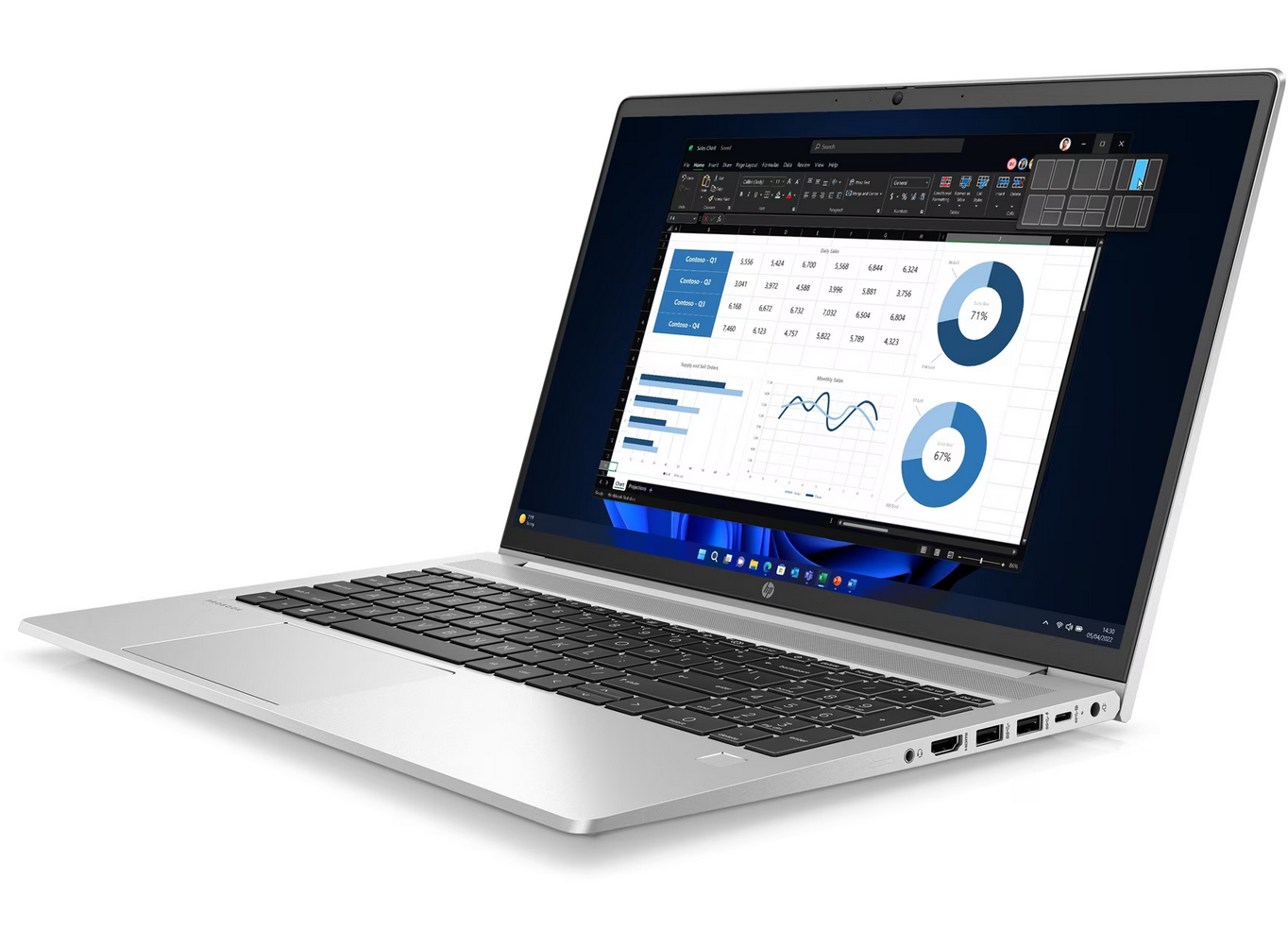 HP Probook 450 G9 Intel Core i7-1255U, 16 GB DDR4 , 512 GB SSD, W11 Pro64 ,Garantia 1 Año